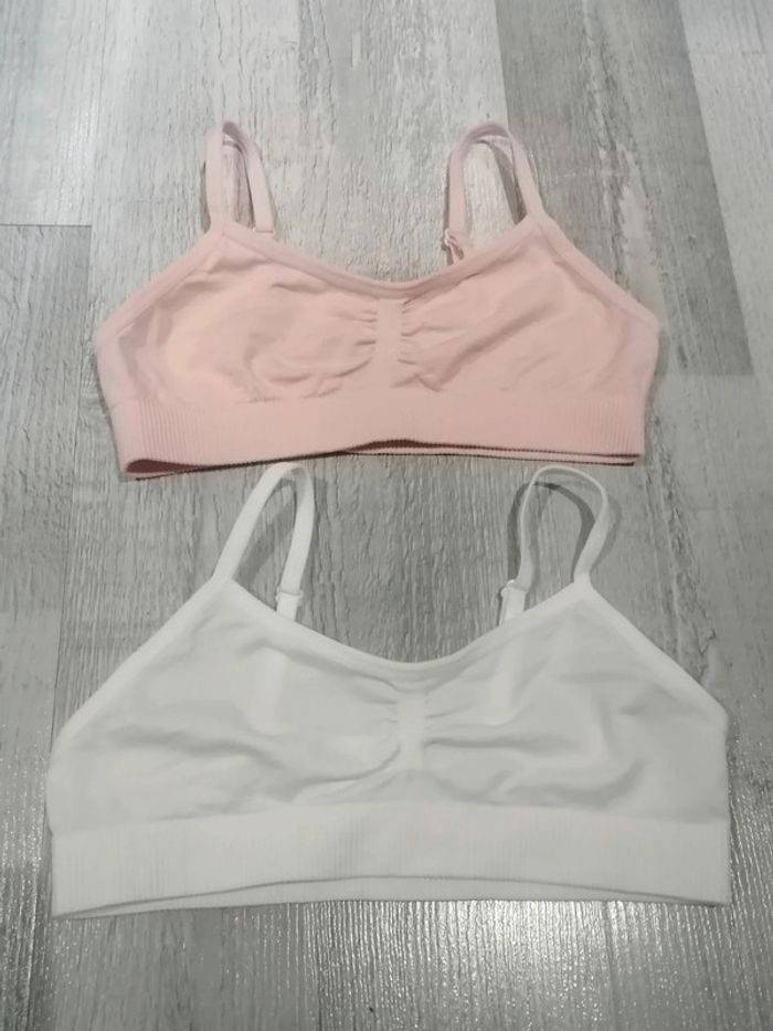 Lot de 2 brassières fillette T 8 ans 👙