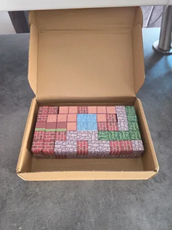 [NEUF] Lot de 100 cubes magnétiques type minecraft