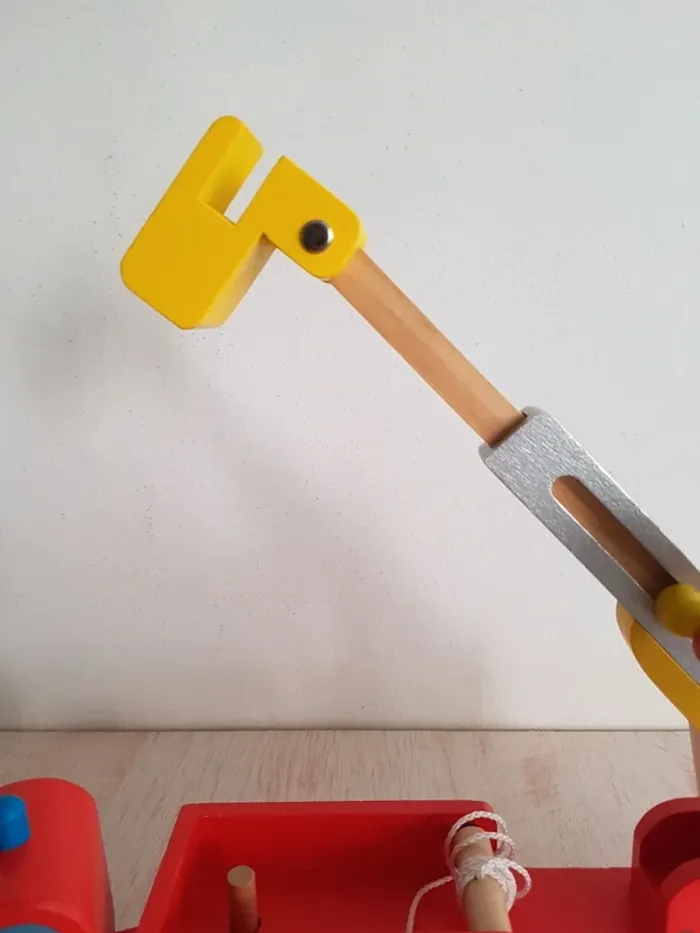 Grand camion de pompier en bois Story de Janod - photo numéro 13