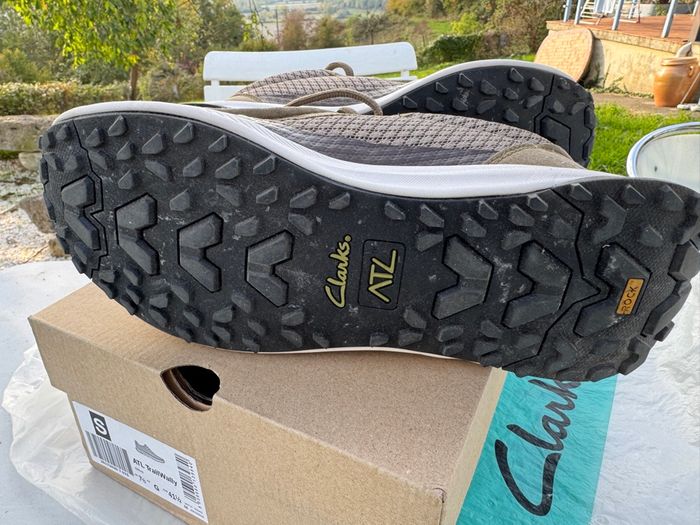 Chaussures Clarks ATL Trail Wally Sneakers, Olive, 41.5 - photo numéro 7