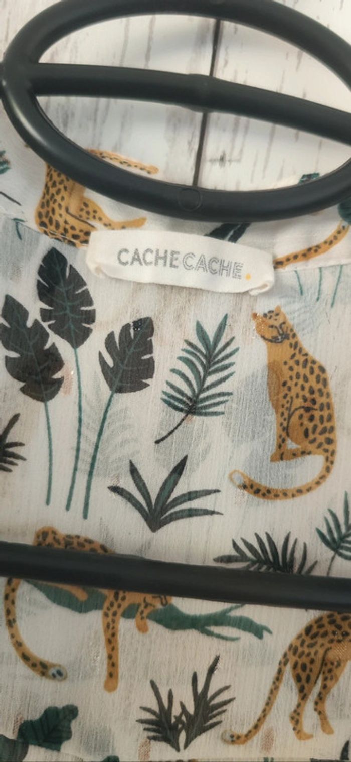 Blouse cache-cache femme S - photo numéro 4