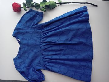 Robe bleu 3 ans neuve