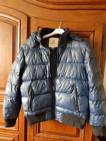 doudoune épaisse à capuche amovible