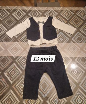 Ensemble habillé 12 mois Kiabi
