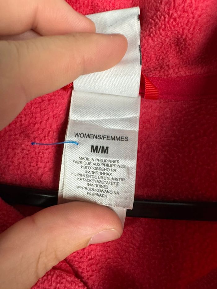 Polaire rouge The North Face taille M - photo numéro 8