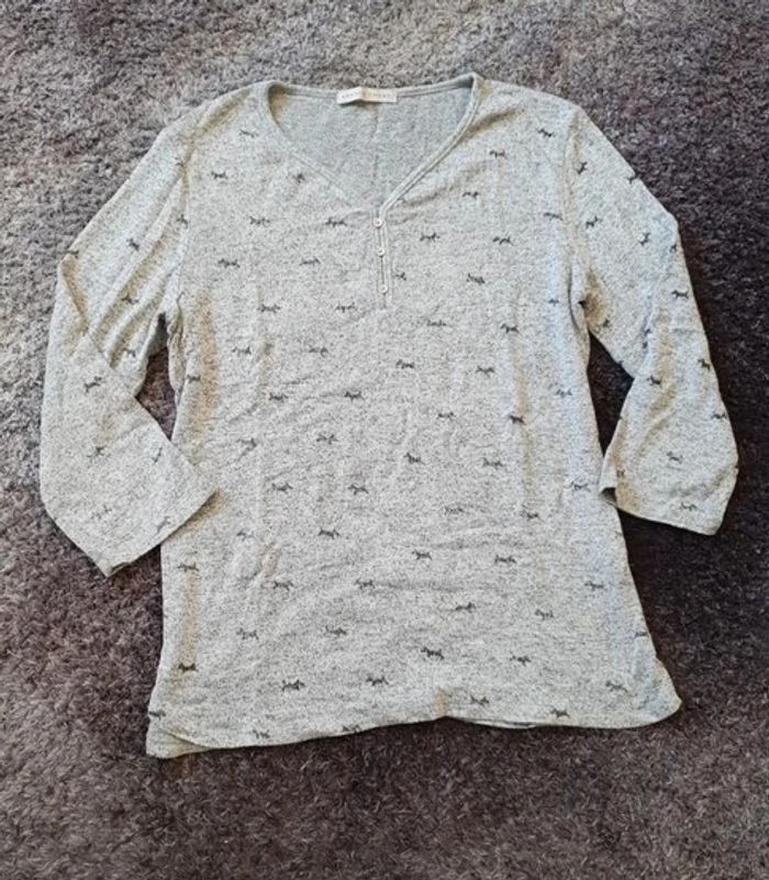 T-shirt petits chiens - Taille M - photo numéro 2