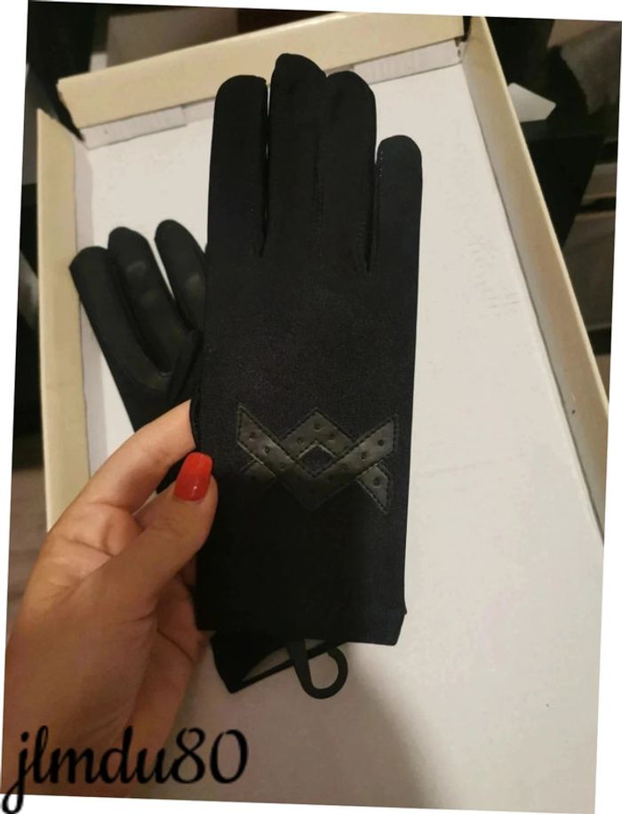 Gants noir neuf M - photo numéro 2