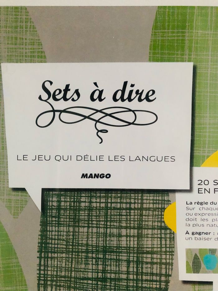 Sets à dire: Le jeu qui délie les langues - photo numéro 3