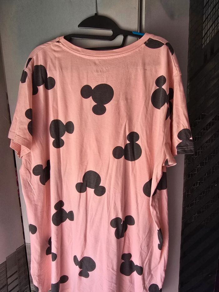 Tee shirt long rose Mickey primark taille L - photo numéro 4