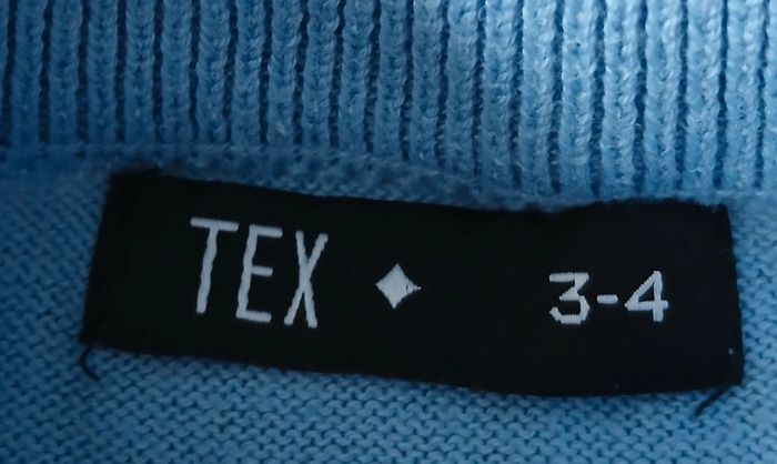 Pull léger bleu rayé blanc tex 3 ans - photo numéro 6