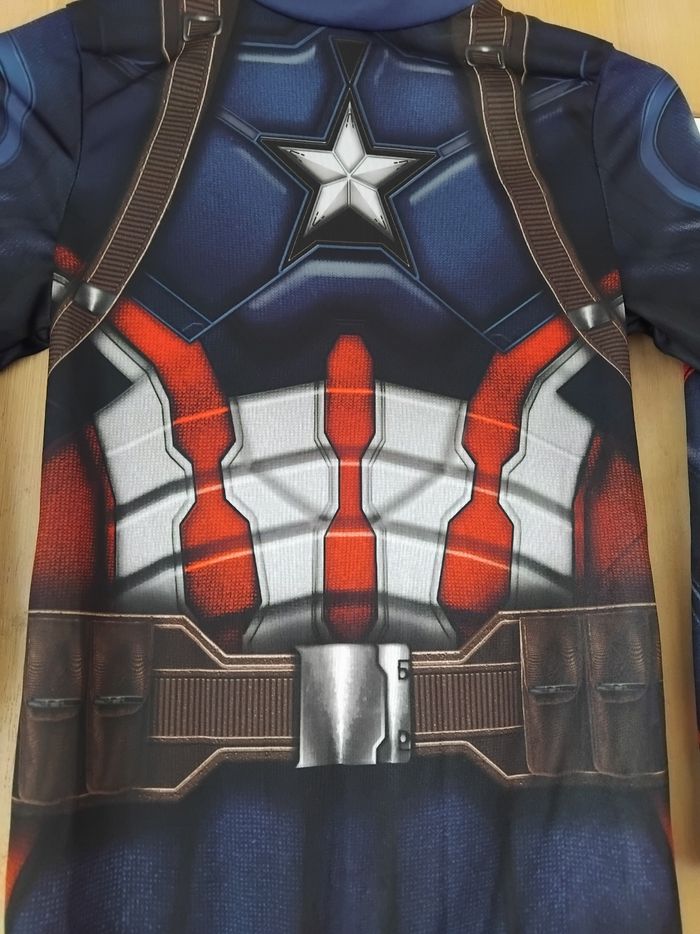 DEGUISEMENT Captain America Carnaval 7 - 8 ans ⚡️ - photo numéro 2