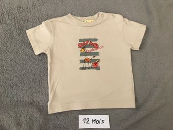 T-shirt 12 mois