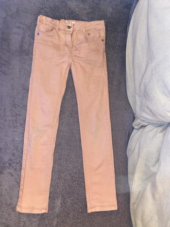 Pantalon jean rose vertbaudet 9 ans fille slim