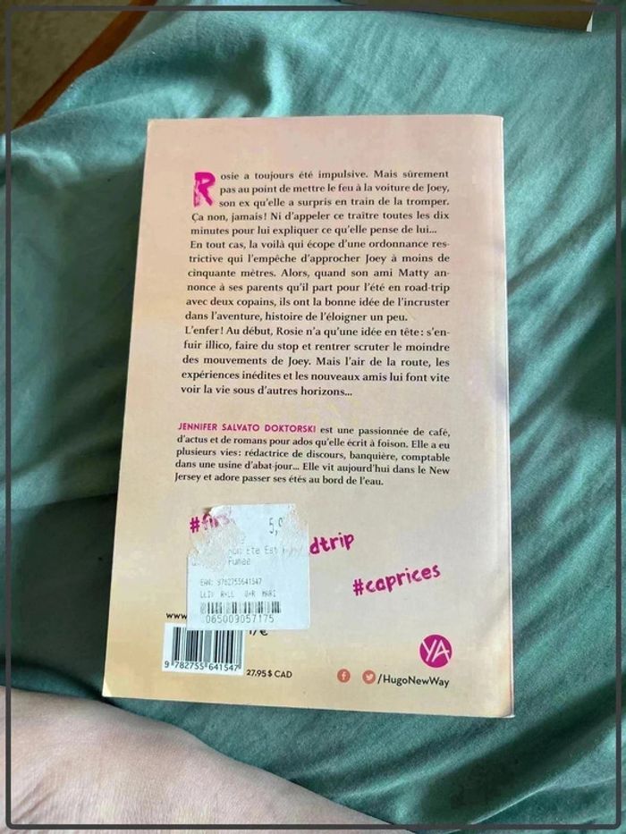 Comment mon été est parti en fumée de Jennifer salvato doktorski - photo numéro 2