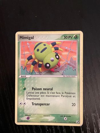 Carte Pokémon Mimigal 75/115