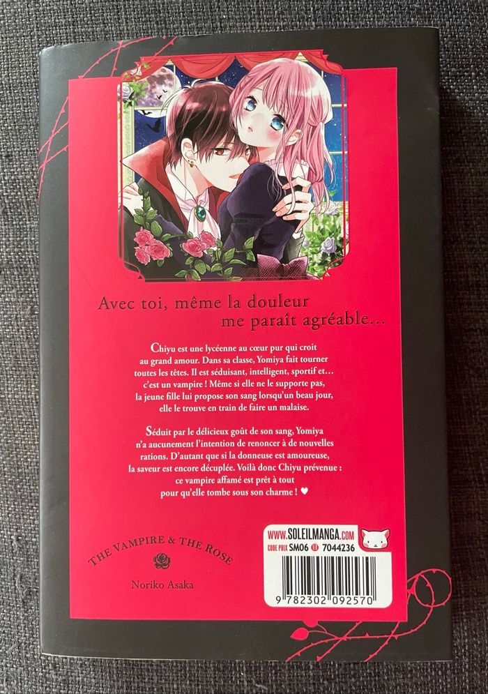 Manga The vampire & The rose - photo numéro 2