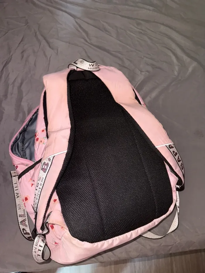 Cartable rose fleuri - photo numéro 11