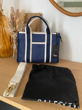 Sac à main / bandoulière Galeries Lafayette bleu marine neuf