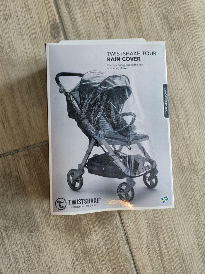 Pousette twistshake avec housse de pluie neuve - photo numéro 3