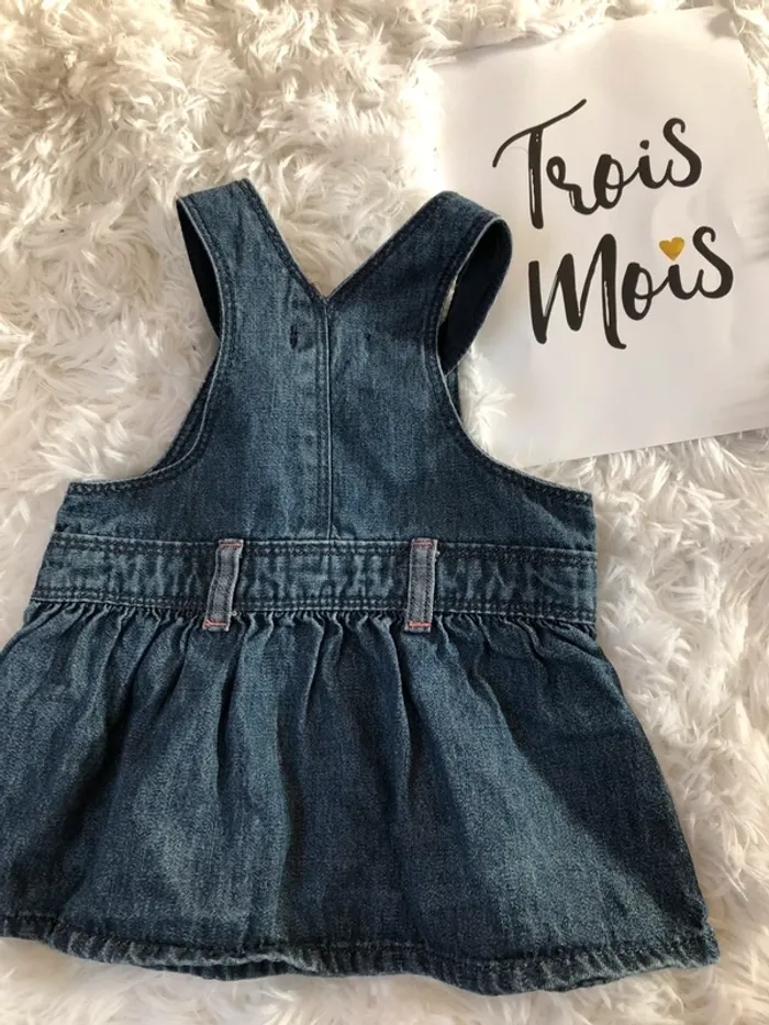 Robe en jean 3 mois - photo numéro 3