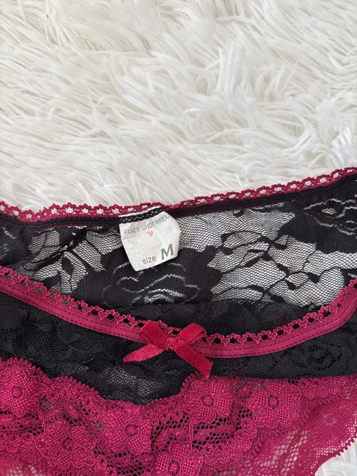 Lot de 5 culottes femme taille M - photo numéro 5