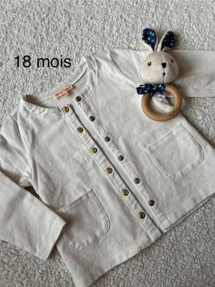Gilet fille 18 mois