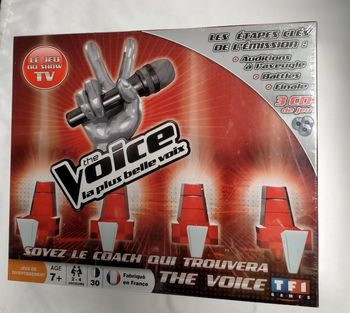 Jeu de société the voice