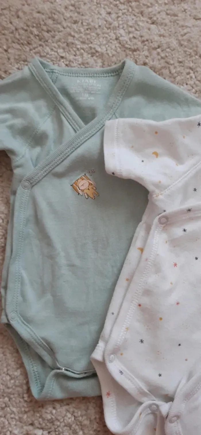 Lot de 3 body manches courtes - photo numéro 4