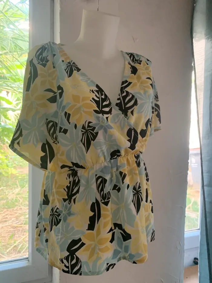 Blouse La City manches courtes taille 40