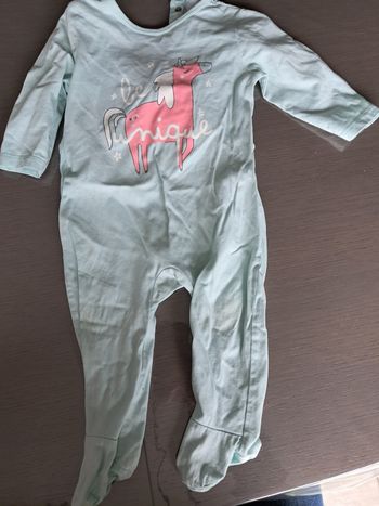 Grenouillère licorne