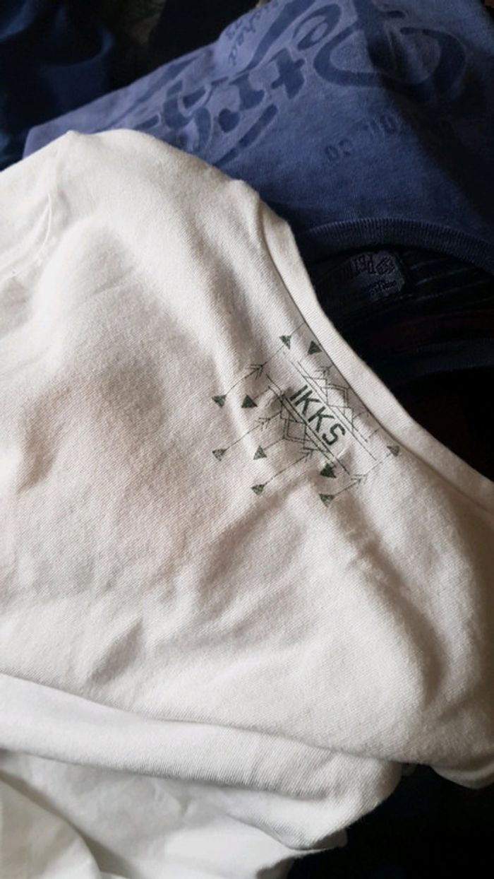 Tee shirt garçon 8ans ikks hiver - photo numéro 2