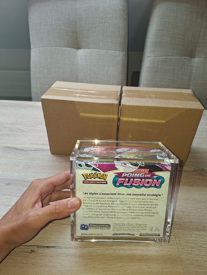 Lot de 2 acryliques display Pokémon aimantée épaisse de qualité premium - photo numéro 2