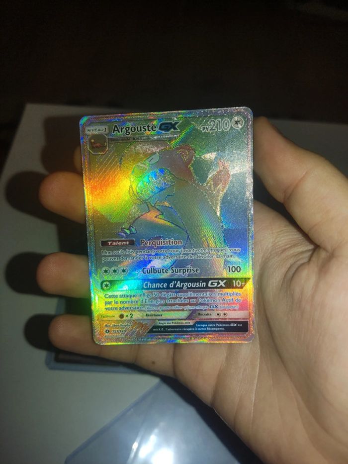 Lot carte pokémon pomdrapi Vmax rainbow argouste gx rainbow - photo numéro 3