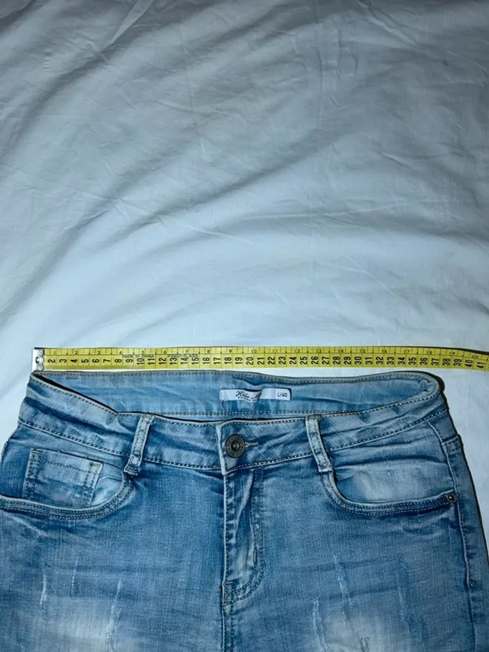 Short en jean hello miss - photo numéro 5