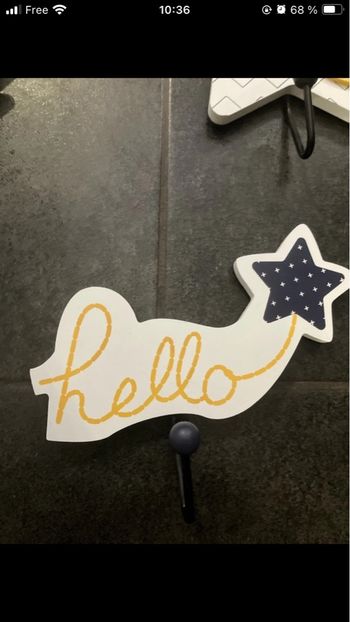 Patère garçon déco chambre