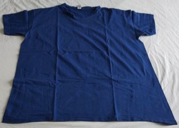 Tee-shirt bleu marine XXL