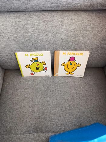 lot de 2 livres Mr Mme