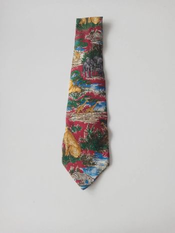 Cravate les animaux de la jumgle