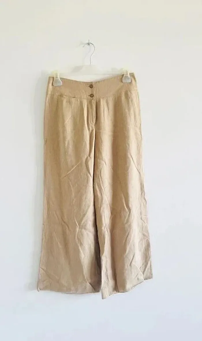 Pantalon 100% lin Galeande