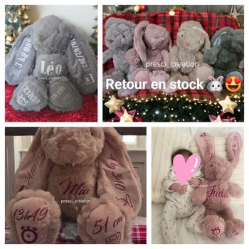 Lapin personnalisés 