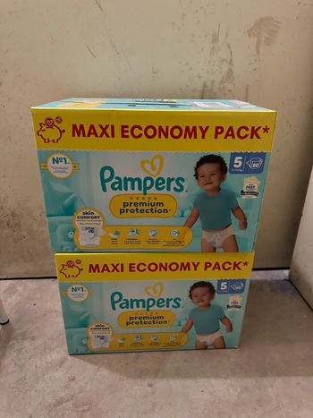 Pampers premium t5 - 2*80 couches