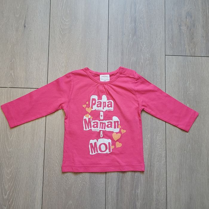 Maillot rose. Fille 18 mois