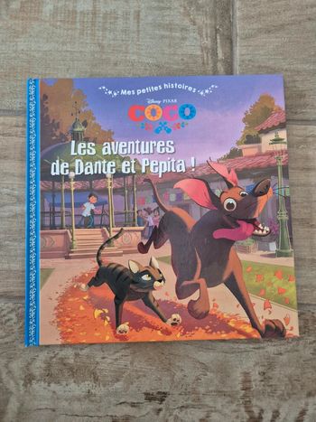 Livre mes petites histoires Disney coco les aventures de Dante et Pépita