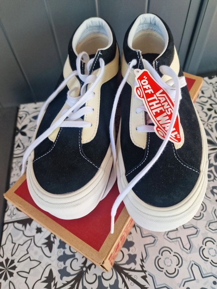 Sneakers vans UA Bold ni noir blanc - photo numéro 9