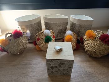 Lot panières diverses 