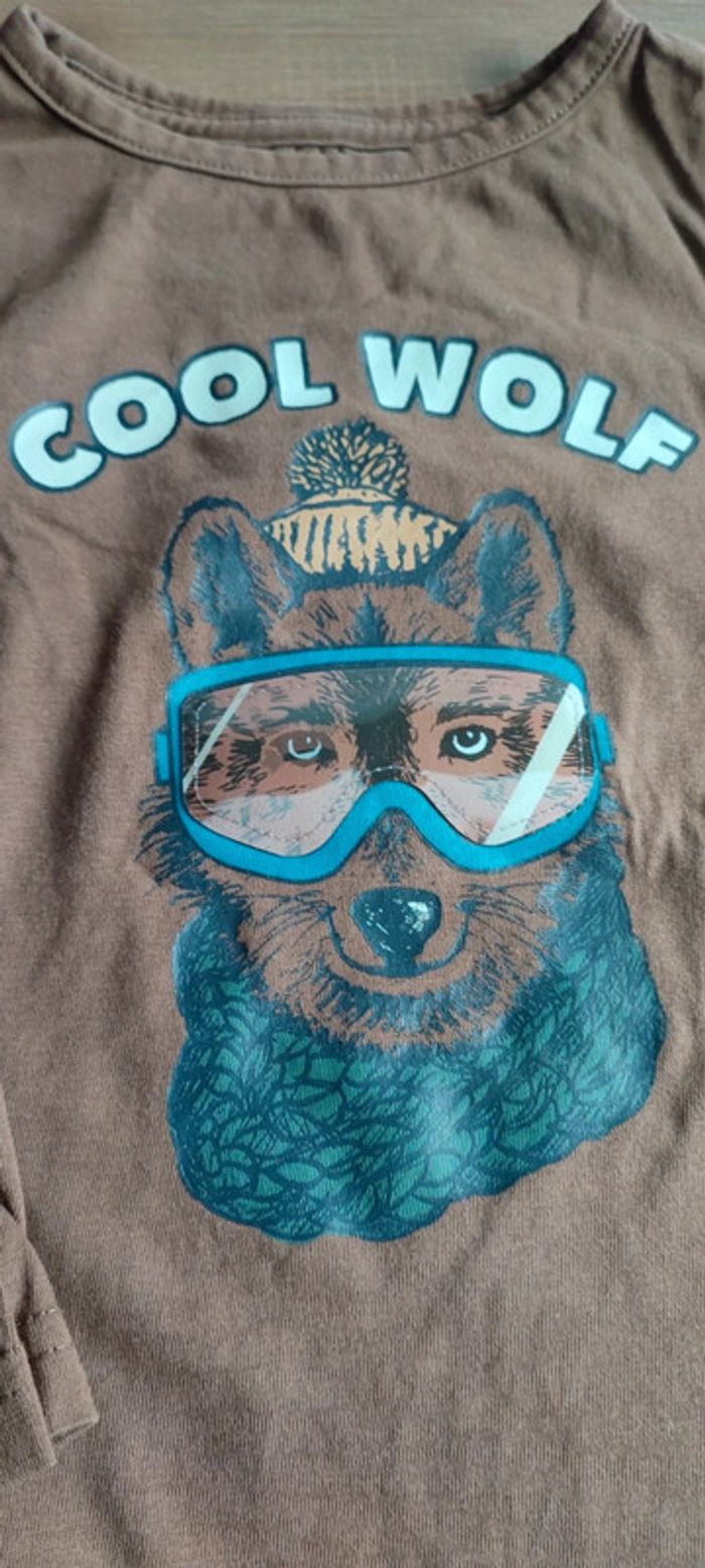 Lot de 2 tee-shirts ML 4 ans - photo numéro 3