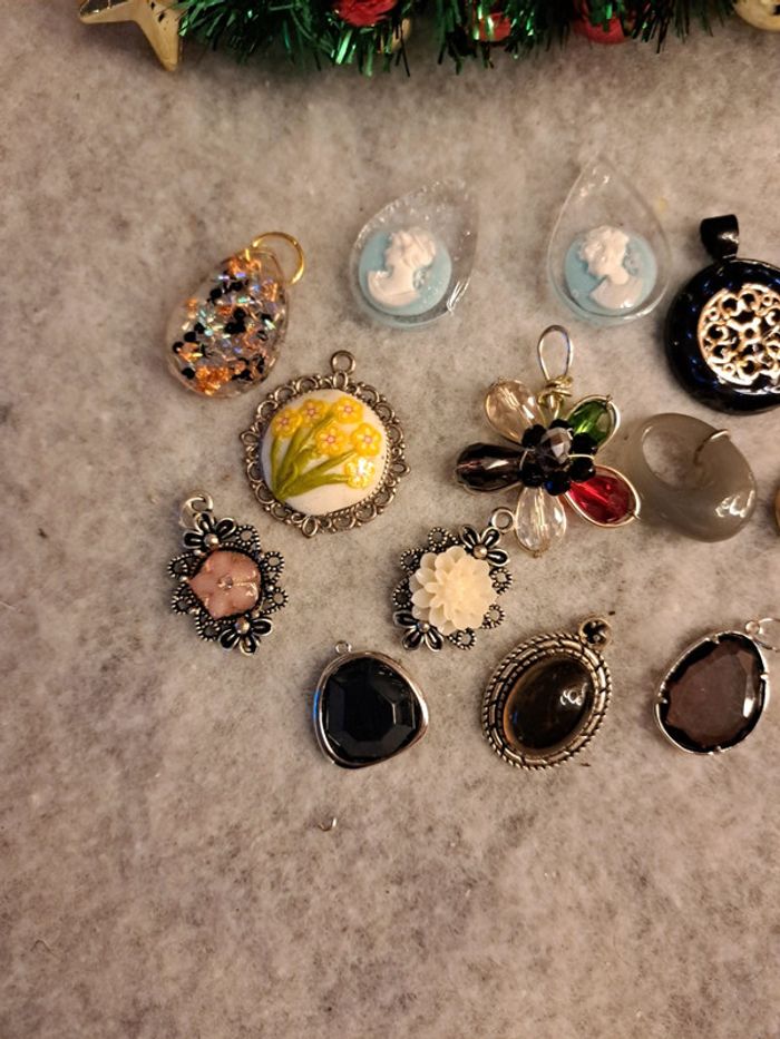 Lot de pendentifs multicolore Chic - photo numéro 6