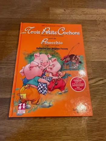 Livre Mes plus beaux contes Les Trois petits cochons / Pinocchio