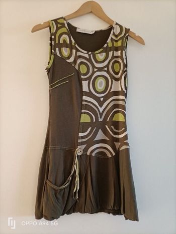 Tunique motif géométrique