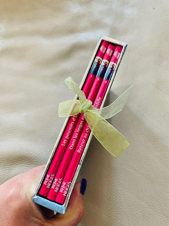Coffret bibliothèque rose reine des neiges - photo numéro 2